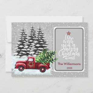 Feliz Navidad Cosy tarjeta de Navidades de Camión
