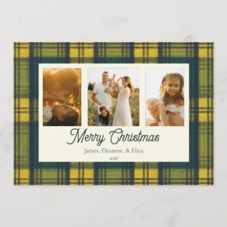 Feliz Navidad Cuadro Foto Familia Paisaje