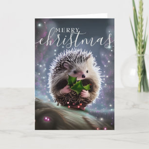 Feliz Navidad Cute Hedgehog