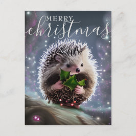 Feliz Navidad Cute Hedgehog