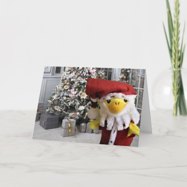 Feliz Navidad de Danny Duck  Anuncio (Anverso)