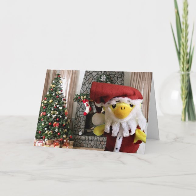 Feliz Navidad de Danny Duck  Anuncio (Anverso)