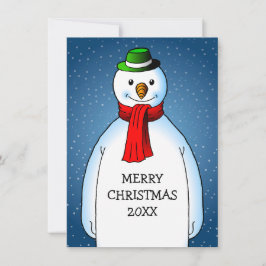 Feliz Navidad de El Muñeco de Nieve Feliz