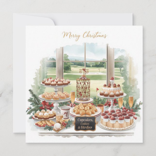 Feliz Navidad de Golf Course Clubhouse (Anverso)