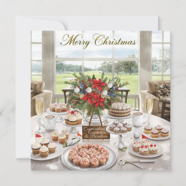 Feliz Navidad de Golf Course Clubhouse (Anverso)