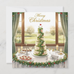 Feliz Navidad de Golf desde el Clubhouse del Campo
