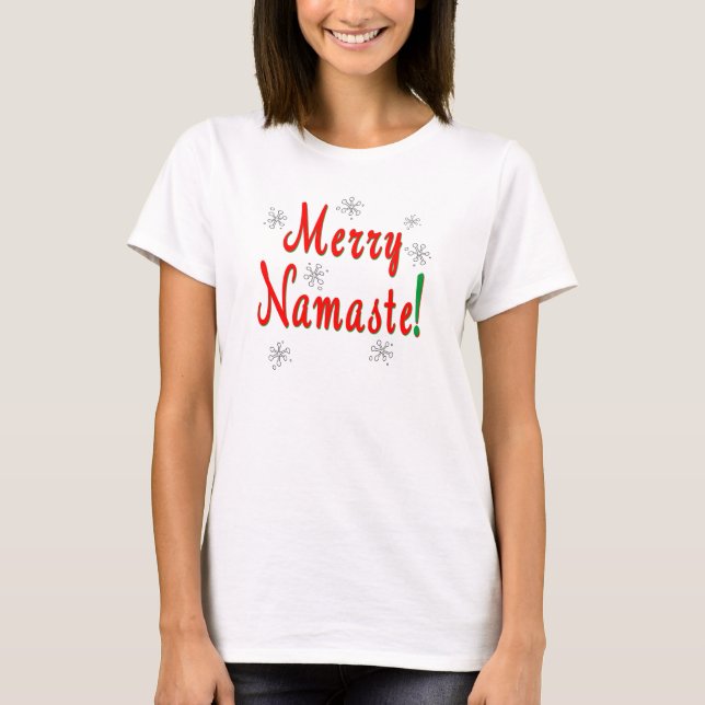 Feliz navidad de la camiseta (Anverso)