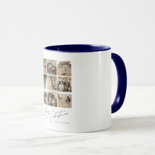Feliz Navidad de la Taza de la Familia Wilson