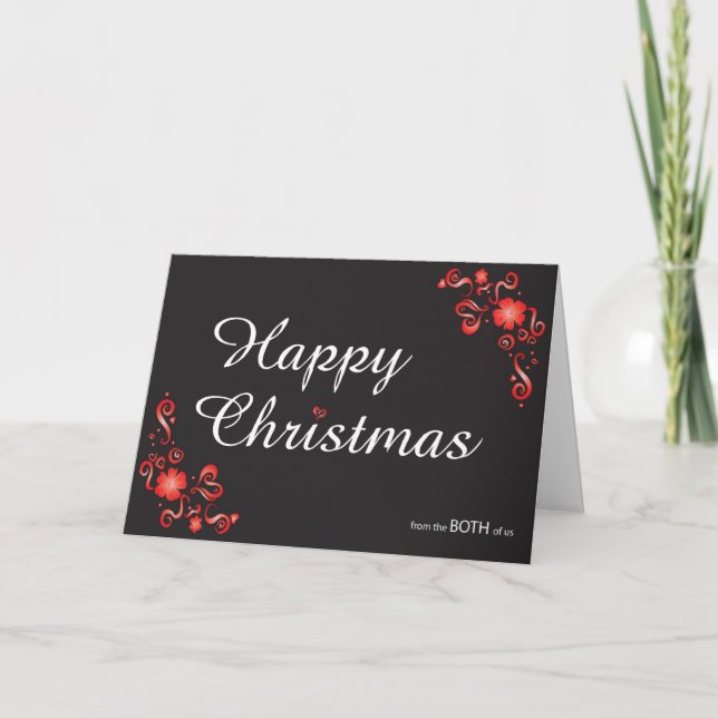 Feliz Navidad de los dos (Anverso)