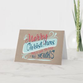 Feliz Navidad De Nuestra Familia A La Tuya