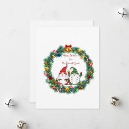 Feliz Navidad de nuestro gnomo al suyo en una 