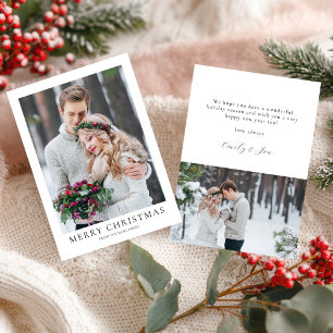 Feliz Navidad de recién casados 2 Fotos