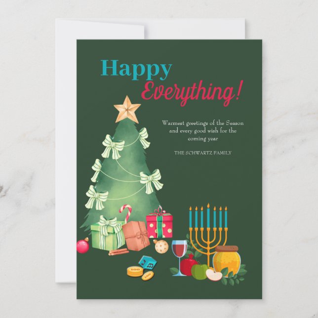 Feliz Navidad de todo (Anverso)