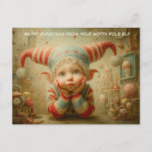 Feliz Navidad de tu Elfo del Polo Norte   Adorable