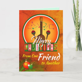 Feliz Navidad de un amigo a otro