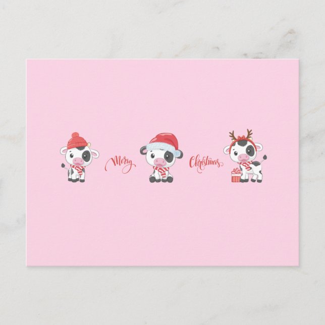 Feliz Navidad de Vacas (Becerros) (Anverso)