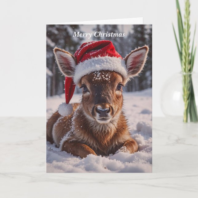 Feliz Navidad Deer (Anverso)