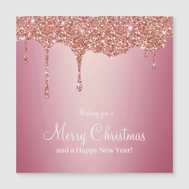 Feliz Navidad derritiéndose Nochebuena paracaídas  (Anverso)