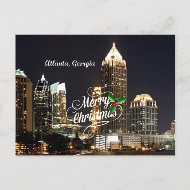 Feliz Navidad desde Atlanta, Georgia (Anverso)