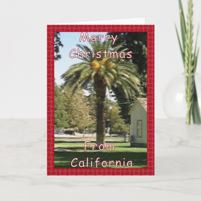 Feliz Navidad desde California (Anverso)