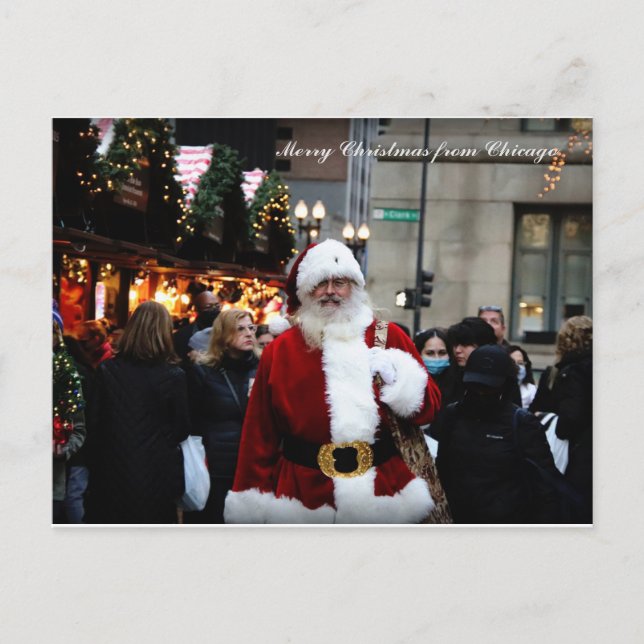 Feliz Navidad desde Chicago/Santa (Anverso)