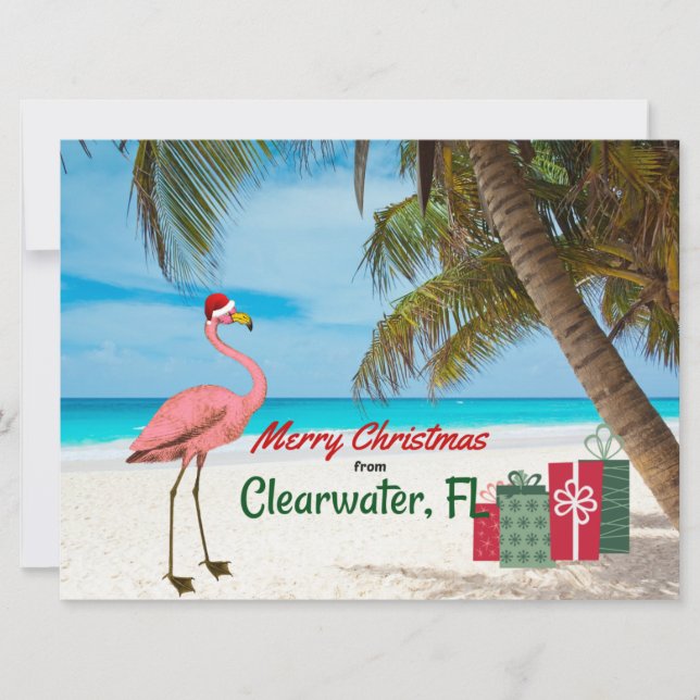 Feliz Navidad desde Clearwater, FL (Anverso)
