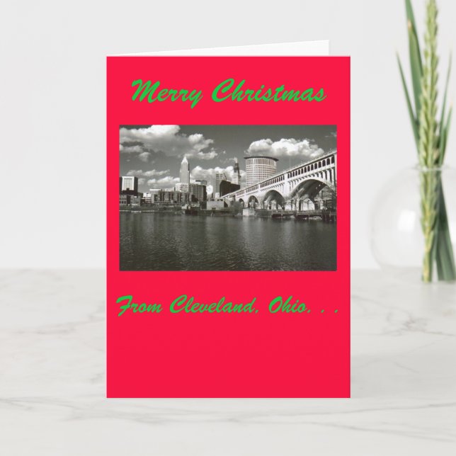 Feliz Navidad desde Cleveland, Ohio (Anverso)