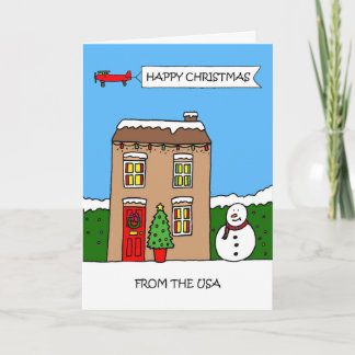 Feliz Navidad desde EE. UU.