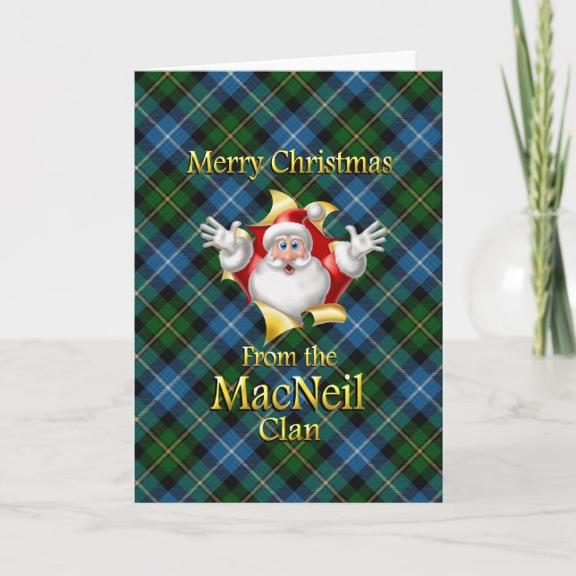 Feliz Navidad desde el clan MacNeil (Anverso)