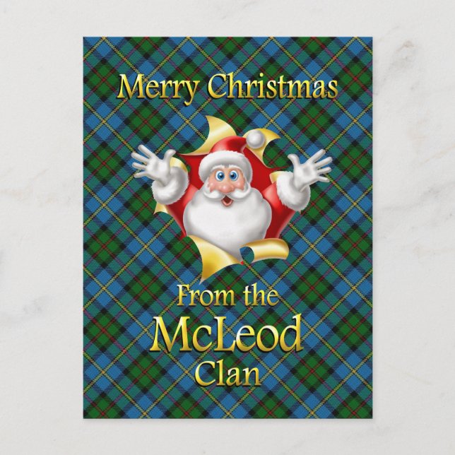 Feliz Navidad desde el clan McLeod (Anverso)