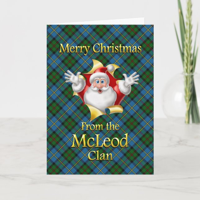 Feliz Navidad desde el clan McLeod (Anverso)