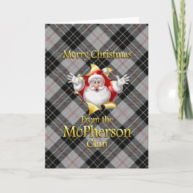 Feliz Navidad desde el clan McPherson (Anverso)