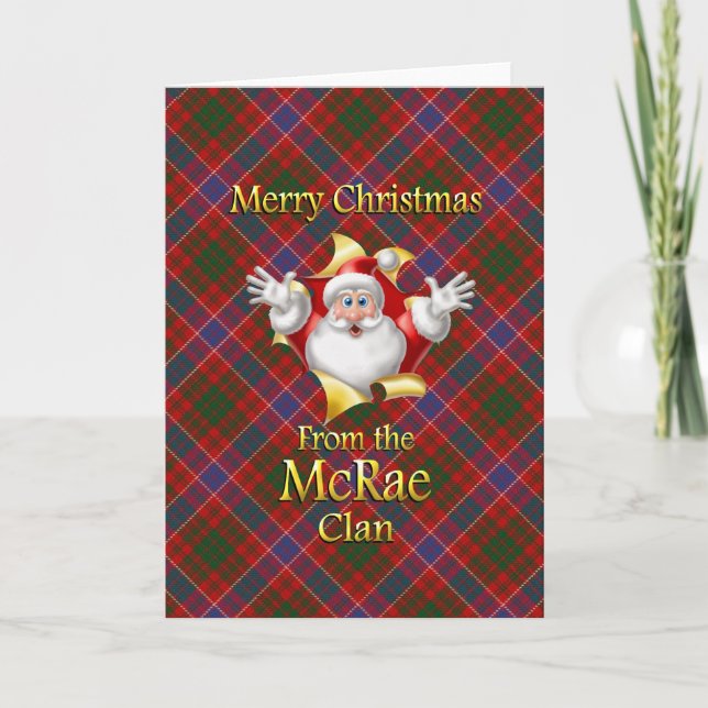 Feliz Navidad desde el clan McRae (Anverso)