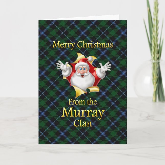 Feliz Navidad desde el clan murray (Anverso)