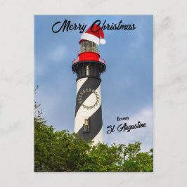 Feliz Navidad desde el faro de St Augustine FL