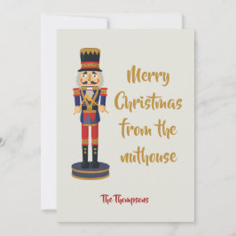 Feliz Navidad desde el gracioso Nutcracker de la c