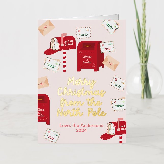 Feliz Navidad desde el Polo Norte (Anverso)