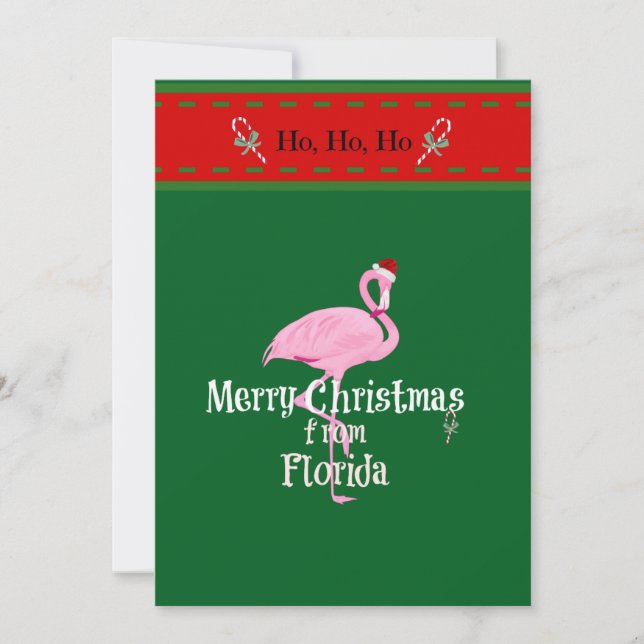Feliz Navidad desde Florida (Anverso)