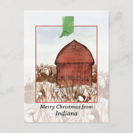 Feliz Navidad desde Indiana Barn Farm Winter