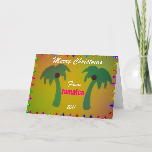 Feliz Navidad desde Jamaica 2011 (Anverso)