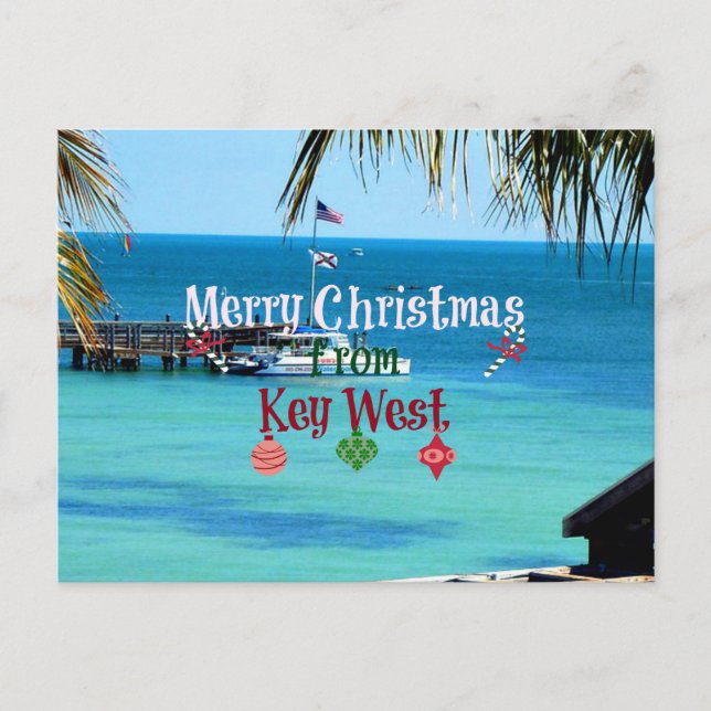 Feliz Navidad desde Key West (Anverso)