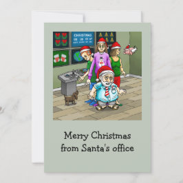 Feliz Navidad desde la oficina de Santa