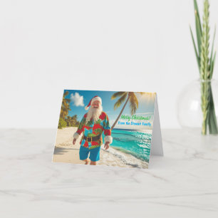 Feliz Navidad desde la playa