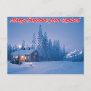 Feliz Navidad desde la postal de Lapland