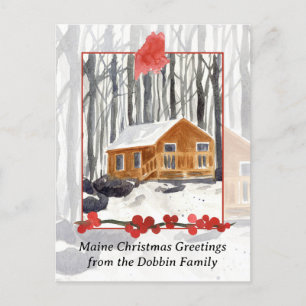 Feliz Navidad desde Maine Cabin WinForest