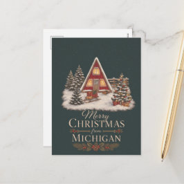 Feliz Navidad desde Michigan Cozy Cabin
