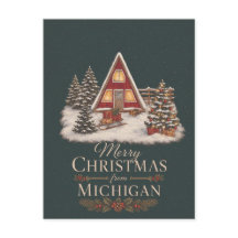 Feliz Navidad desde Michigan Cozy Cabin