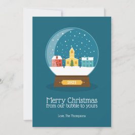 Feliz Navidad desde nuestra burbuja de cuarentena