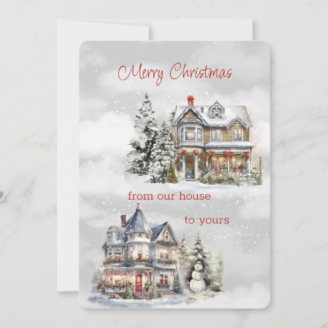 Feliz Navidad desde nuestra casa a la de su victor (Anverso)