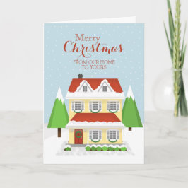 Feliz Navidad desde nuestra casa a la tuya
